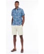 Men's Barbour Dunford S/S Summer Shirt - Chambray Blue