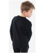 Boy’s Barbour International Large Logo Crew Sweater, 10-14yrs - Black