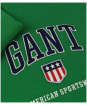 Men's GANT Retro Shield Hoodie - Lavish Green