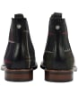 Women's Barbour Sloane Chelsea Boots - Black / Classic Tartan