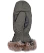 Women's Barbour Primrose Mitts - Olive