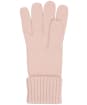 Women's Barbour Alnwick Knitted Gloves - Rose Pink