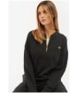 Women's Barbour International Santa Rosa Sweatshirt - Black