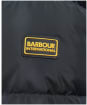 Women's Barbour International Track Line Quilted Jacket - Black