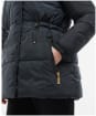 Women's Barbour International Alta Quilted Jacket - Black
