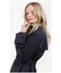 Women's Barbour Short Greta Showerproof Jacket - MIDNIGHT/ROSEWOO