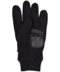 Men's Barbour International Axle Fleece Gloves - Black