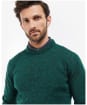 Men's Barbour Tisbury Crew Neck Sweater - Green