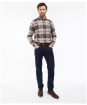 Men's Barbour Carter Tailored Fit Shirt - Stone Marl