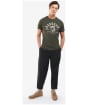 Men's Barbour Country Clothing T-Shirt - Forest