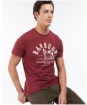 Men's Barbour Country Clothing T-Shirt - Port