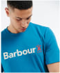 Men's Barbour Bowes T-Shirt - Blue Steel