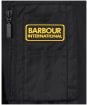 Men’s Barbour International Longstone Wax Jacket - Black