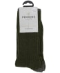 Pennine Byron Boot Socks - OLIVE/DERBY