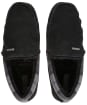 Men's Barbour Monty House Slippers - Black Suede