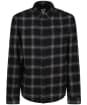 Men's Tentree Kapok Shirt - BLACK/GREY/ZINC