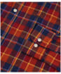 Men's Alan Paine Ilkley Flannel Button Down Collar Shirt - Red