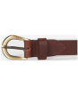 Women's Barbour Ladies Allanton Leather Belt - Brown