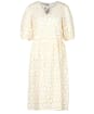 Women's Barbour Edis Dress - WHITE/SUNRISE YE