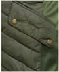 Women's Barbour Stretch Cavalry Gilet - OLIVE/OLIVE MARL