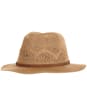 Women's Barbour Flowerdale Trilby Hat - Trench