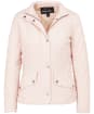 Women's Barbour Flyweight Cavalry Quilted Jacket - Rose Dust
