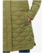 Women's Barbour Nahla Quilted Jacket  - OLIVE TREE