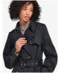 Women's Barbour Short Greta Showerproof Jacket - Dark Navy / Ancient