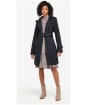 Women's Barbour Short Greta Showerproof Jacket - Dark Navy / Ancient