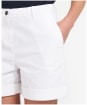 Women's Barbour Chino Shorts - White