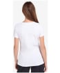 Women's Barbour Otterburn T-Shirt - White / Navy