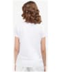 Women's Barbour Kenmore T-Shirt - White / Navy