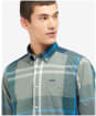 Men's Barbour Harris Tailored Shirt - Kielder Blue Tar