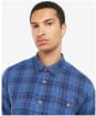 Men's Barbour Arranmore Tailored Shirt - Inky Blue