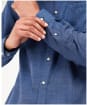 Men's Barbour Ramport Tailored Shirt - Denim Blue
