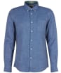 Men's Barbour Ramport Tailored Shirt - Denim Blue