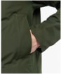 Men's Barbour Hooded Domus Waterproof Jacket - Sage / Dress