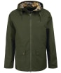 Men's Barbour Hooded Domus Waterproof Jacket - Sage / Dress