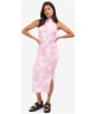 Women's Barbour International Chinetti Dress - Pink Crush Multi