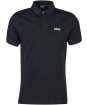 Men's Barbour International Tourer Pique Polo Shirt - Black