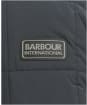 Men's Barbour International Touring Quilted Jacket - Black