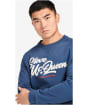 Men's Barbour International Holts Sweatshirt - Insignia Blue