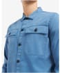 Men’s Barbour International Adey Overshirt - Blue Horizon