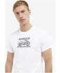 Men's Barbour International Lens T-Shirt - White