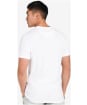 Men's Barbour International Essential Large Logo T-Shirt - White