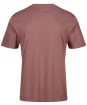 Men's Volcom Short-Sleeve Stone Blanks Basic T-Shirt - Bordeaux Brown