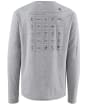 Men's Klättermusen Runa Elements Long Sleeved T-Shirt - Grey Melange