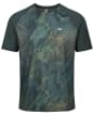 Men's Picture Osborn Printed Short Sleeved Tech T-Shirt - Geology Green