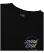 Women's Santa Cruz Holo Moon Dot T-Shirt - Black