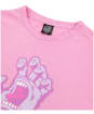 Women's Santa Cruz Rigid Screaming Hand T-Shirt - Rose Wash